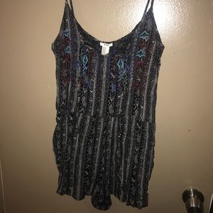 XXI Patterned Romper